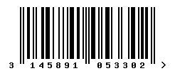 upc 3145891053302 barcode image
