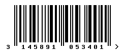 upc 3145891053401 barcode image