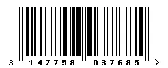 3147758037685 barcode