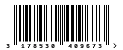 EAN barcode 3178530409673