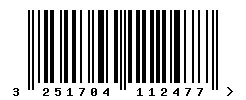3251704112477 barcode