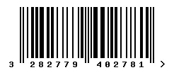 3282779402781 barcode