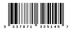 upc 3337871325145 barcode image