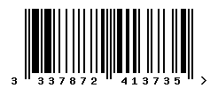 upc 3337872413735 barcode image