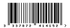 upc 3337872414152 barcode image