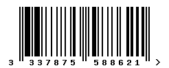 upc 3337875588621 barcode image