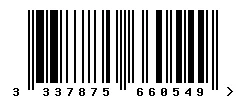 3337875660549 barcode