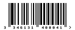 upc 3346131400041 barcode image