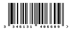 upc 3346131406609 barcode image