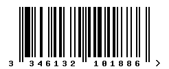 upc 3346132101886 barcode image