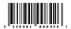 upc 3348901008426 barcode image