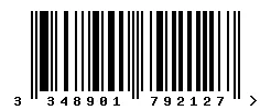 EAN barcode 3348901792127