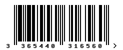 3365440316560 barcode