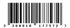 upc 3380810177572 barcode image