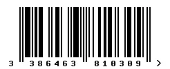 3386463810309 barcode