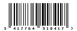 upc 3417764518417 barcode image