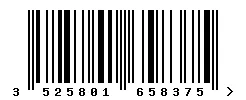 3525801658375 barcode