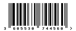 3605530744560 barcode