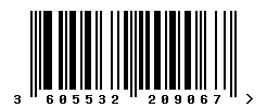 3605532209067 barcode