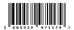 3605532971179 barcode