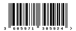 3605971305924 barcode