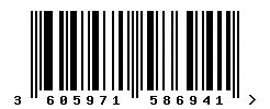 3605971586941 barcode