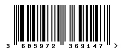3605972369147 barcode
