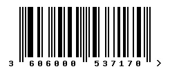 3606000537170 barcode