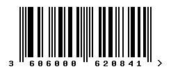 EAN barcode 3606000620841