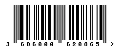EAN barcode 3606000620865