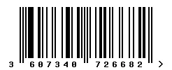 3607340726682 barcode