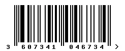 3607341046734 barcode