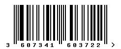 3607341603722 barcode