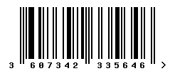 upc 3607342335646 barcode image