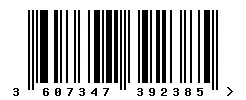 EAN barcode 3607347392385