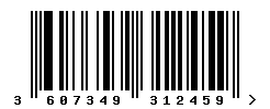 upc 3607349312459 barcode image