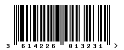 upc 3614226013231 barcode image