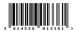 upc 3614226013361 barcode image