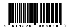 3614226905000 barcode