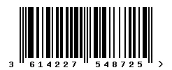 3614227548725 barcode