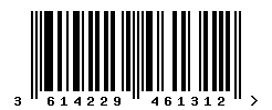 upc 3614229461312 barcode image