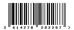 3614270282287 barcode