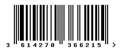 3614270366215 barcode