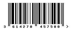 3614270457500 barcode