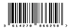 3614270866258 barcode
