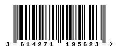 EAN barcode 3614271195623