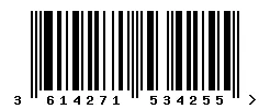 3614271534255 barcode