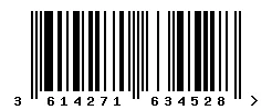3614271634528 barcode