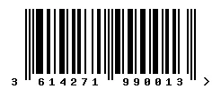 3614271990013 barcode