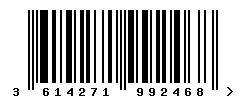 3614271992468 barcode